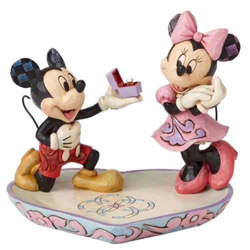 Disney Traditions Mickey Mouse and Minnie Mouse A Magical Moment Statue